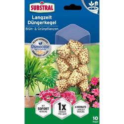 Substral Osmocote hosszú hatástartamú tabletta virágzó- és zöld növényekhez 10db (732218)