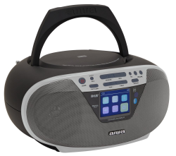Aiwa BBTU-500DAB/SL hordozható rádió, ezüst (15907)