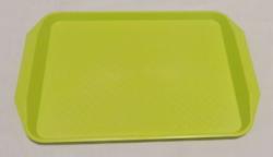 Tálca műanyag, kicsi 28x39 cm (195-zöld)