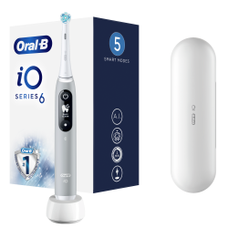 Oral-B iO6 Grey Opal elektromos fogkefe (10PO010327)