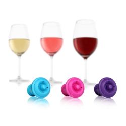 Vacu Vin vákuumdugó borzárhoz 3 db-os színes (8960464)