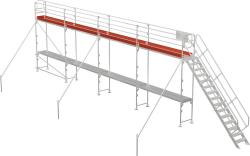 Krause Stabilo jégmentesítő állvány rendszer, 12 m dobogó (970060)