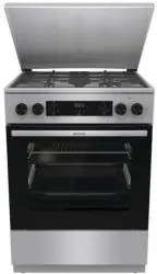 Gorenje GKS6C71XF kombinált tűzhely, 60 cm, inox