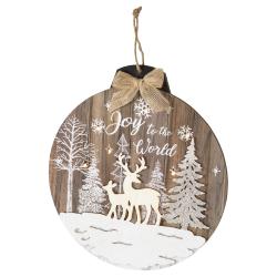 Home fa ablak- , ajtódísz (KLW 32)