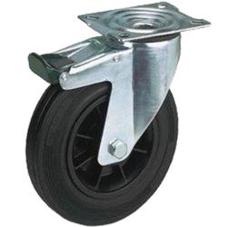 Kerék önbeálló talpas műanyag felnis fékezhető150 31213 HELIO-hoz (11533)