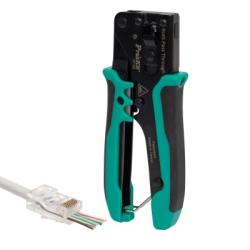 Gyorskrimpelő fogó, profi, UTP-RJ45-8P8C (CP-342)