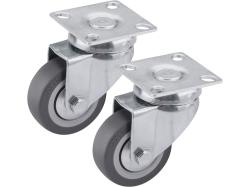 Extol készülékgörgő 2 db, 50mm, max teherbírás 27kg (8856023)