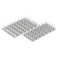 DMX szeglemez perf.  28 x 126 / 1 mm horganyzott (3217587)