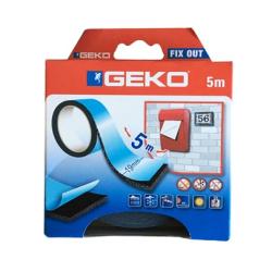 GEKO Ragasztószalag kétoldalas extra kültéri  19/5 m (8912699)