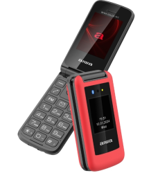 Aiwa FP-30-2G/RD Dual SIM-es mobiltelefon, piros (15073)