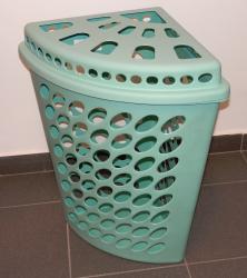Sarok szennyestartó, műanyag 45 l, menta (932)