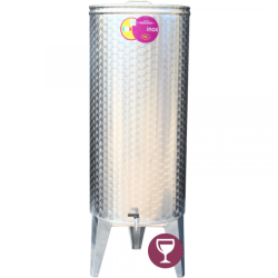 Panka bortartály inox 180 l-es (14537) - Horpadt!