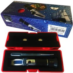 Refractometer 0-40 Brix és 0-25 V/V % alkohol (12360)