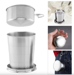 Perfect Home összecsukható pohár 150 ml, rozsdamentes (11900)