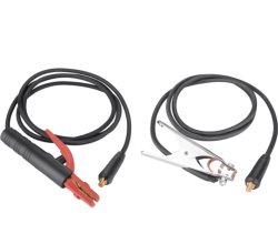 Hegesztő kábelpár, földelőkábel csipesszel + munkakábel elektródafogóval (8898220)