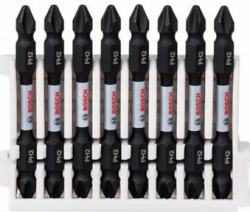 Bosch Impact Control kétvégű PH2 csavarbit csomag  - 8 db (2608522337)