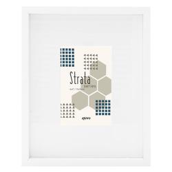 Kenro Strata Classic képkeret, 10x15cm, teljes méret 20x25cm, fehér (KE-ST1015W)