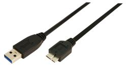 LogiLink USB 3.0 csatlakozó kábel A->B Micro 2x male 2.00 méter