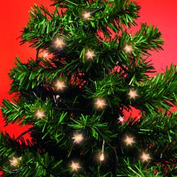 Home fényfüzér, 50 LED-es, időzítős (MLC 58/WW)