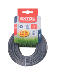 Extol Premium damil szegélynyíró géphez 2,4 mm, kör keresztmetszetű, 15m (8870904)