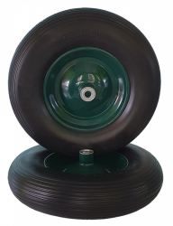 Kerék egybevázas talicskához tömör fémfelnis 4.00-8 csapágyas 1db (16278)