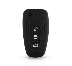 Autókulcs tok Ford gumi, fekete (80100)