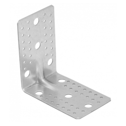 DMX Sarokösszekötő lemez erős. 145 x 145 x 90 / 2,5 mm horganyzott (3217563)