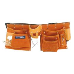 Extol Premium szerszámtartó öv, sok zsebes ; erős műanyag csattal (420)