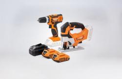 Villager VLN 3220+VLN 1120 FUSE akkus fúró+dekopírfűrész szettben (066252)