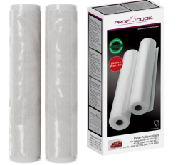 ProfiCook vákuum fólia, 2 tekercs, 28cm x 6m