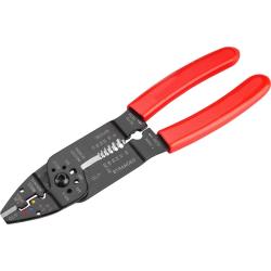 Extol Premium érvéghüvely fogó (krimpelő), 1,0 - 2,5 mm2, vágási kapacitás: M 2,6-3,0-3,5-4,0-5,0, b