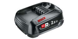 Bosch PBA 18V 2.5Ah W-B akkuegység (1600A005B0)