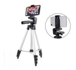Tripod állvány (univerzális, alumínium, állítható, 35-102cm magasságban, 57-83mm) FEKETEGP-130675