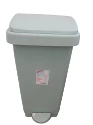 Pedálos szeméttartó 50 L-es 27 x 30 x 60 cm- Pasztell zöld (528-pasztell zöld)