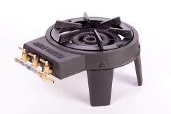 Öntöttvas gázzsámoly 3 gyűrűs, 3 égős Medve GB16