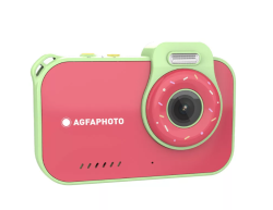 AgfaPhoto Realikids 2 vízálló, digitális gyerekfényképezőgép, piros (AG-ARKCW2PK)