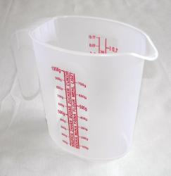 Mércés műanyag kancsó,ovális 1 l (533)