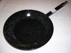 Garcima 26 cm-es zománcozott nyeles serpenyő, szeletsütő