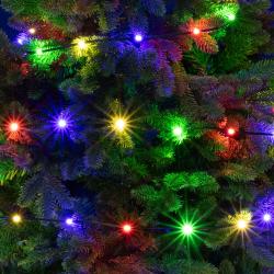 Home DOT LED-es fényfüzér 30m, színes (LED308DM)