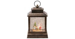 Home lámpás csillámokkal, Mikulással (LTN 16)