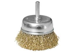 Extol Craft drótcsiszoló fazékkefe, csapos; 63mm (17057)