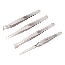 Extol Premium csipesz klt. 4 db, CrNiMn rozsdamentes és saválló acél 201, enyhén mágneses, keménység