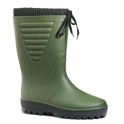 Gumicsizma bélelt zöld 36-os (6700636)