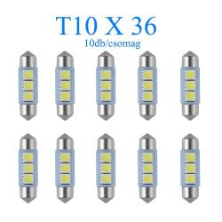 10db/csomag 3SMD LED 36mm-es Szofita SMD-10X36CS-3SMD