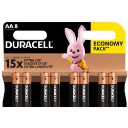 Duracell 10PP110025 AA elem, 1,5V 8db/csomag (LR6)