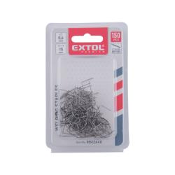 Extol Premium kapocs, kis hullám, 0,6x15x30 mm, 150 db (8862640)