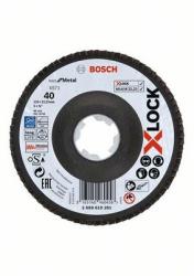 Bosch X-LOCK Legyezőtárcsa BfM,125,G40 o 125 mm G 40, X571,  (2608619201)