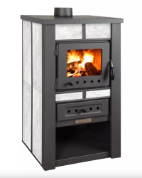 Warnex Alpina csempés kandalló, fehér (PRO-KAND-015)