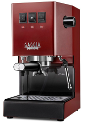 Gaggia Classic E24 karos kávéfőző, piros