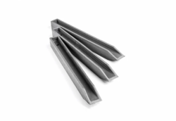 Ecopic műanyag H alakú cölöp 4cmx4cmx38cm, szürke (H4038 - 55078)